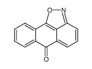 6H-anthra[1,9-cd]isoxazol-6-one结构式