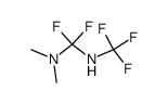 Trifluormethyl-(difluor-dimethylamino-methyl)-amin结构式