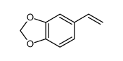 5-乙烯基苯并[d][1,3]二氧杂环戊烯结构式