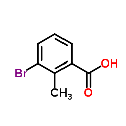 3-溴-2-甲基苯甲酸结构式