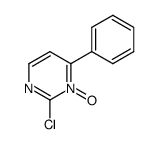2-chloro-6-phenylpyrimidine 1-oxide结构式