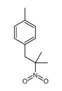 1-methyl-4-(2-methyl-2-nitropropyl)benzene Structure
