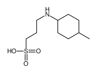 3-[(4-methylcyclohexyl)amino]propane-1-sulfonic acid Structure