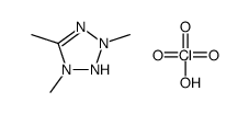1,3,5-trimethyl-1,2-dihydrotetrazol-1-ium,perchlorate结构式