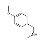 N-甲基-4-(甲基硫代)苯甲胺结构式