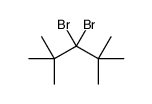 3,3-dibromo-2,2,4,4-tetramethylpentane Structure