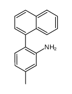 5-methyl-2-[1]naphthyl-aniline结构式