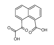 (8-carboxy-[1]naphthyl)-glyoxylic acid结构式