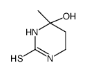 4-hydroxy-4-methyl-1,3-diazinane-2-thione Structure