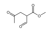methyl 2-formyl-4-oxopentanoate结构式