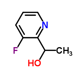 1-(3-Fluoro-2-pyridinyl)ethanol Structure
