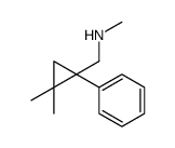 1-(2,2-Dimethyl-1-phenylcyclopropyl)-N-methylmethanamine Structure