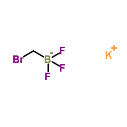 Potassium (bromomethyl)(trifluoro)borate(1-) Structure