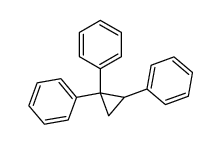 CYCLOPROPANE-1,1,2-TRIYLTRIBENZENE Structure