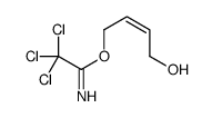 4-hydroxybut-2-enyl 2,2,2-trichloroethanimidate结构式