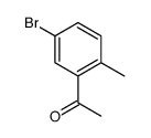 1-(5-溴-2-甲基苯基)乙酮结构式