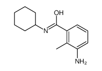 3-Amino-N-cyclohexyl-2-methylbenzamide Structure
