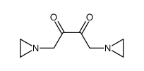 1,4-Bis(1-aziridinyl)-2,3-butanedione Dihydrobromide Structure