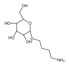 4-Aminobutyl β-D-glucopyranoside Structure