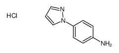 4-Pyrazol-1-yl-phenylamine hydrochloride Structure