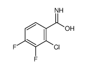 2-氯-3,4-二氟苯甲酰胺结构式