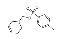 cyclohex-3-en-1-ylmethyl 4-methylbenzenesulfonate结构式