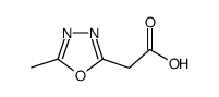 (5-Methyl-1,3,4-Oxadiazol-2-Yl)Acetic Acid Structure