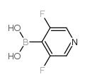 (3,5-DIFLUOROPYRIDINE-4-YL)BORONIC ACID structure