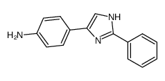 4-(2-phenyl-1H-imidazol-4-yl)aniline Structure