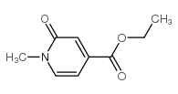 1-甲基-2-氧代-1,2-二氢吡啶-4-羧酸乙酯结构式