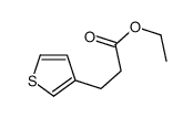 3-(噻吩-3-基)丙酸乙酯结构式