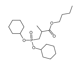 Isopropylphosphonsaeure-butylester-dicyclohexylester结构式