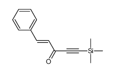 1-phenyl-5-trimethylsilylpent-1-en-4-yn-3-one结构式