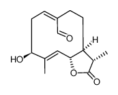 3β-hydroxy-11β,13-dihydroacanthospermolid结构式
