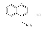4-氨甲基喹啉盐酸盐结构式