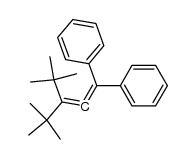 1,1-di-tert-butyl-3,3-diphenylallene结构式