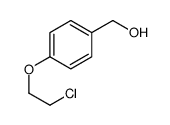 [4-(2-Chloroethoxy)phenyl]methanol结构式