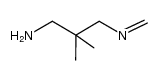 2,2-dimethyl-3-(methyleneamino)propan-1-amine结构式