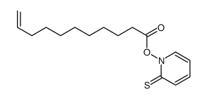 N-(10-Undecenoyloxy)pyridine-2-thione结构式