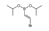 2-bromoethenyl-di(propan-2-yloxy)borane结构式