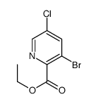 Ethyl 3-bromo-5-chloropicolinate Structure
