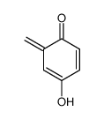 4-hydroxy-6-methylene-2,4-cyclohexadien-1-one Structure