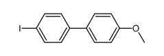 4-iodo-4’-methoxybiphenyl Structure