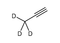 3,3,3-trideuterioprop-1-yne结构式