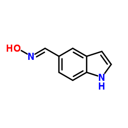 (E)-N-Hydroxy-1-(1H-indol-5-yl)methanimine Structure
