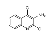 4-chloro-2-methoxyquinolin-3-amine结构式