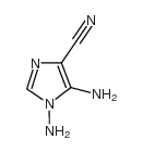 1,5-二氨基-4-氰基咪唑结构式