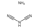 ammonium dicyanamide Structure