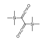 2,3-bis(trimethylsilyl)buta-1,3-diene-1,4-dione结构式