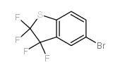 5-溴-2,2,3,3-四氟-2,3-二氢苯并[b]噻吩结构式